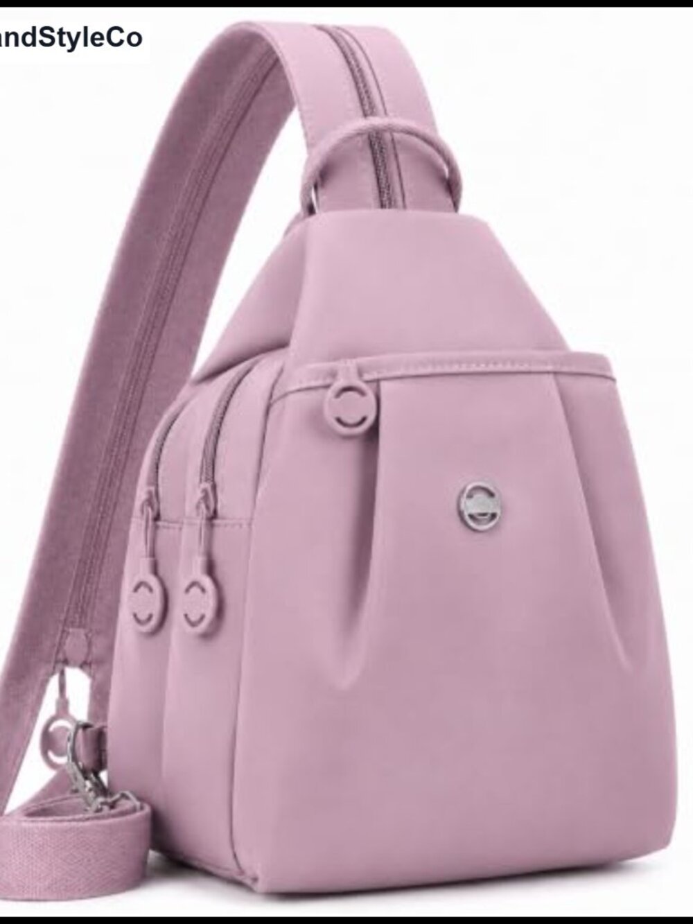 Water-Resistant Convertible Sling Backpack Women Crossbody Chest Shoulder Bag